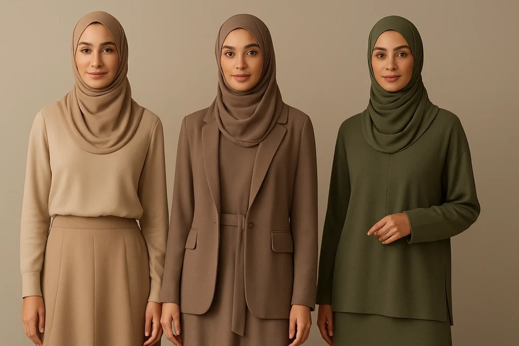 types of hijab modest fashion